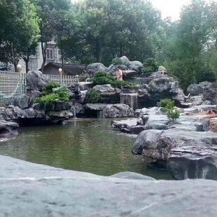 观赏石别墅太湖石假山流水形态各异公园庭院驳岸园林石点缀石头