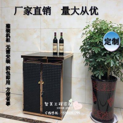 ktv点歌柜子酒吧娱乐会所包厢设备功放机柜不锈钢家用点歌台定制