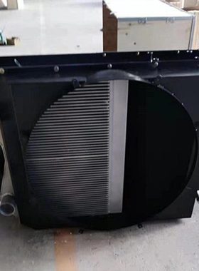 山推50装载机铲车53H SL50WN水箱 散热器总成 水室 中冷器 风圈