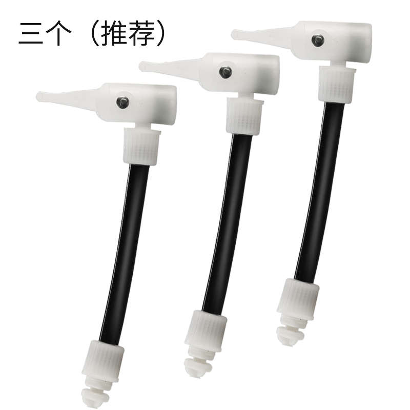 打气筒配件英嘴转美嘴转换头转接线转换器老式气筒改气嘴转换嘴