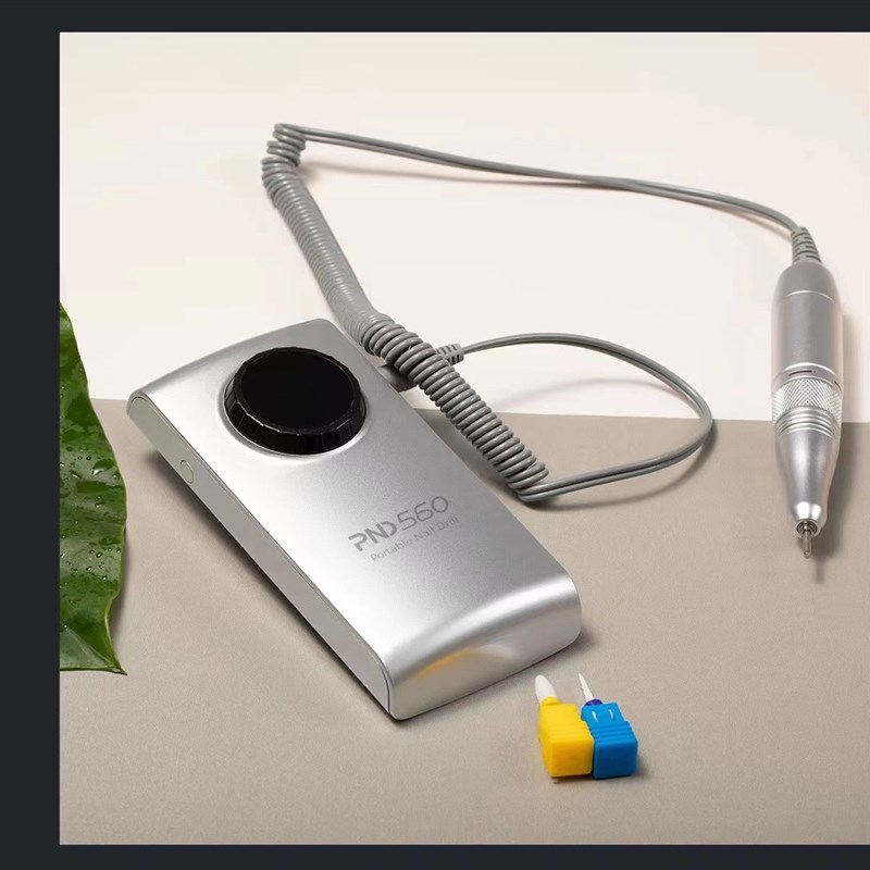 热卖PND560美甲打磨机去死皮修甲电动卸甲便携式蓄电打磨机