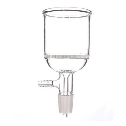 玻璃抽滤漏斗多孔玻板加厚标口1924#实验室用抽滤装置布氏漏斗默