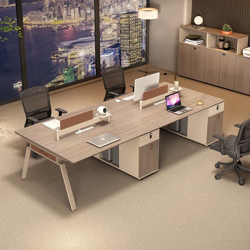 办公家具套装办公桌椅组合公司工位办公室2四6八人位工作简约现代