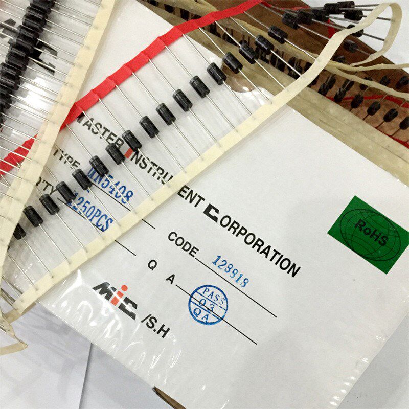 深圳电子元器件整流1n5408编带二极管二极管整流二极管厂家