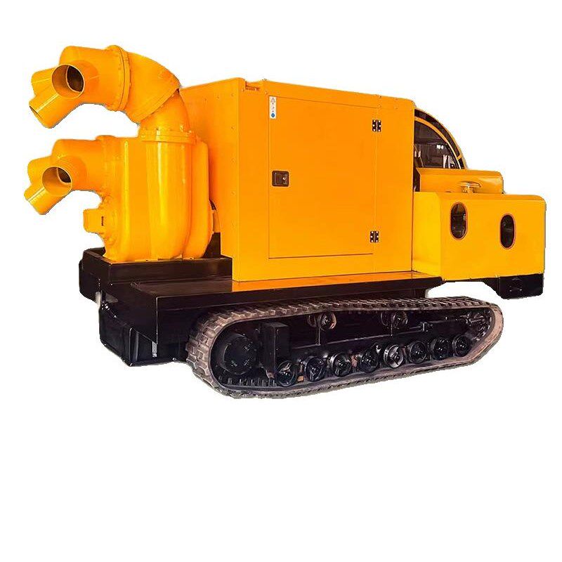 5000立方高扬程大流量履带式防汛水泵车抗旱灌溉排涝龙吸水抽水泵