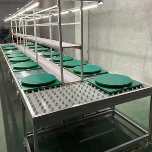 自动化组装 倍速链流水线电子产品制造生产线上下循环倍速链输送