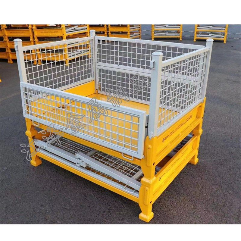 厂家供应 金属周转箱 折叠式铁框 铁箱 移动料箱 金属仓库箱,商业/办公家具,促销架/促销车/摊位架,淘宝优惠券,粉丝福利购,淘宝优惠卷