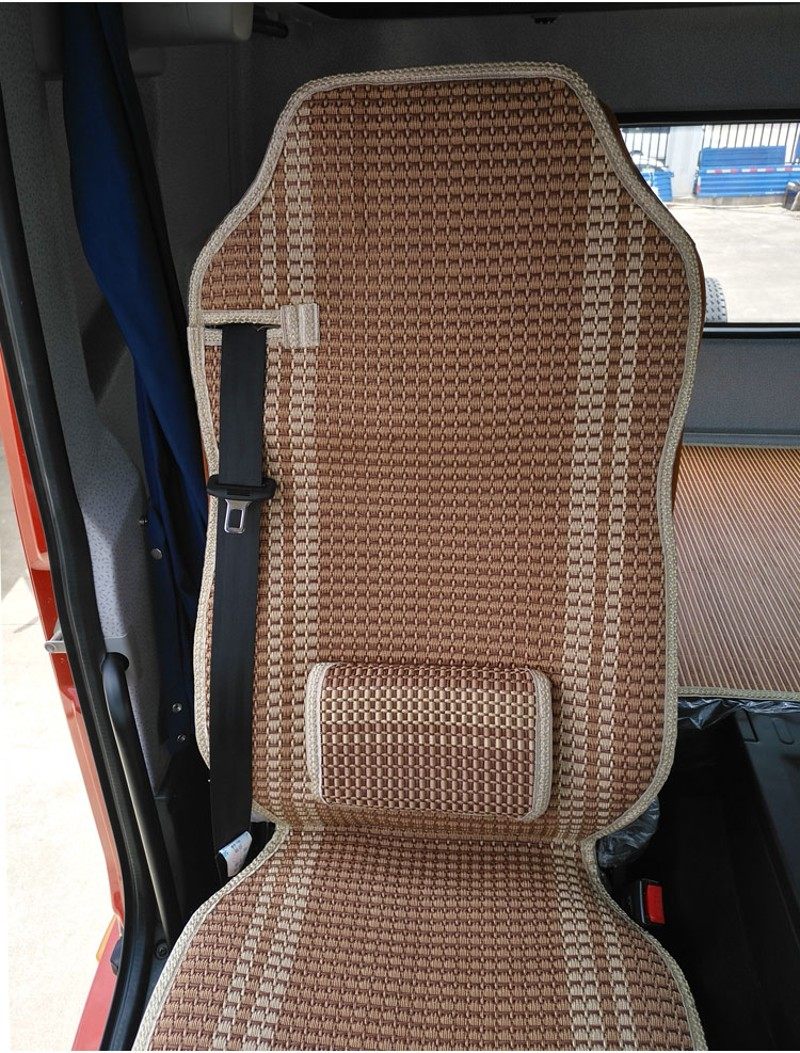 解放J6P座套J6L坐垫套解放货车专用四季通用座垫亚麻冰丝全包围