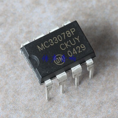 ON安森美  超低失真  低噪  双运放 MC33078P (附AP测试)