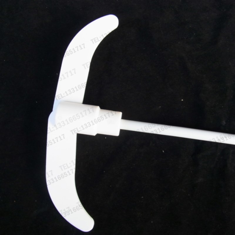 80cm 800mmF4搅拌棒 聚四氟乙烯搅拌桨 铁氟龙搅拌叶PTPE 加固型