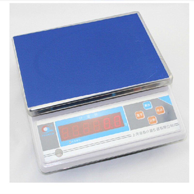 正品上海浦春天平秤JSB30g/1g电子天平电子秤计重称电子称工业称