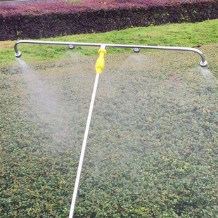 农用田野不锈钢喷杆喷头电动喷雾器多功能双垄杆多喷头杆省药