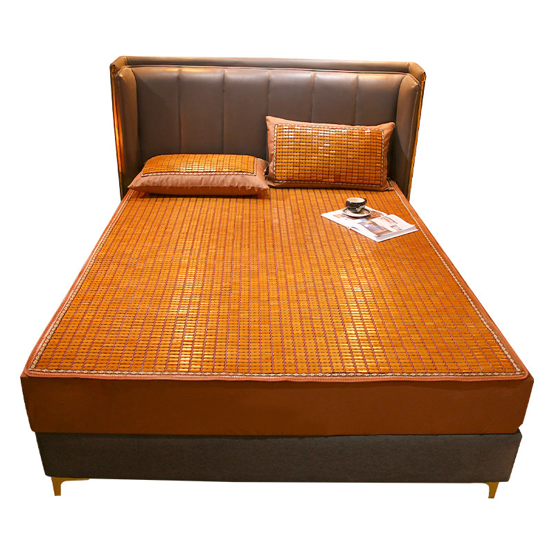 夏季凉席竹蓆夏天麻将蓆可摺叠2023新款学生宿舍单人家用空调席子