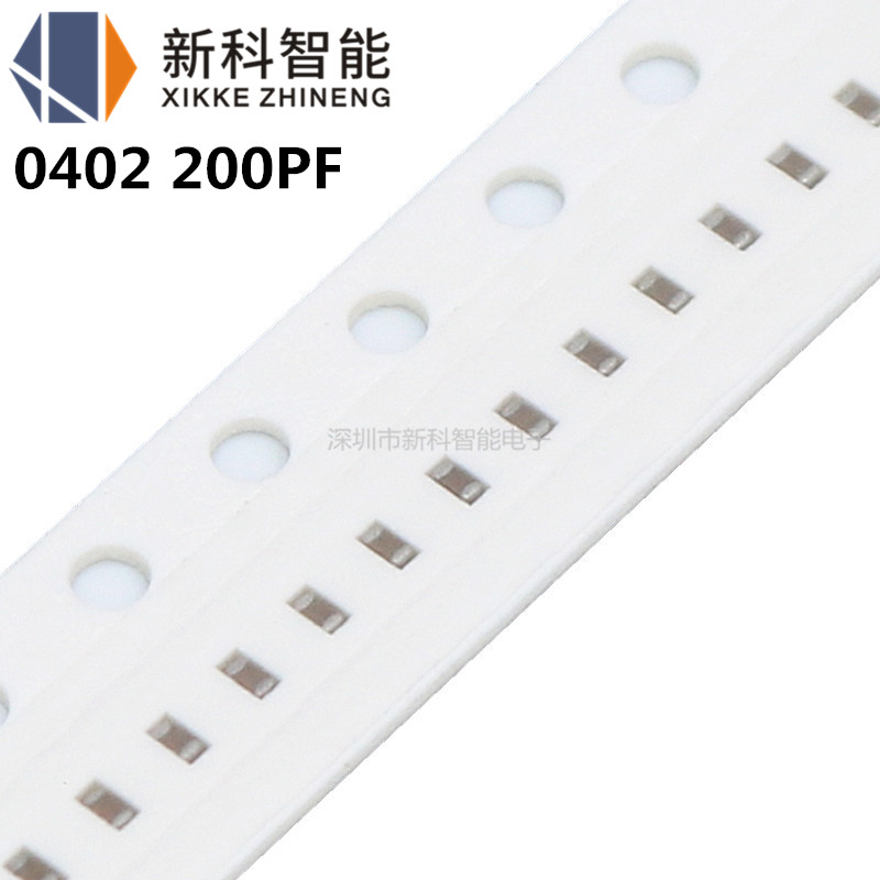 0402贴片电容 200PF 201K NPO X7R 5%/10% 50V/200P 1005 201J