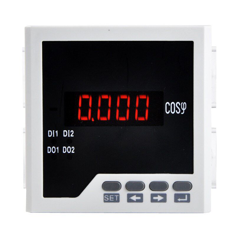 伊莱科数显三相功率因数表ELE-3H31/41/51相位表AC380V数字显示5A