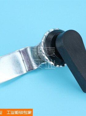 MS714-4电柜箱手柄旋转锁 转舌锁手柄锁 配电箱锁 工业机柜门锁