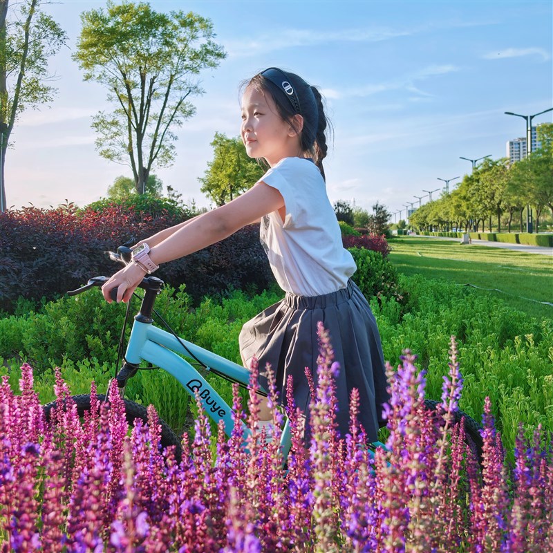 青少年学生单车儿童山地变速自行车双碟煞6-1O2岁男女孩运动越野