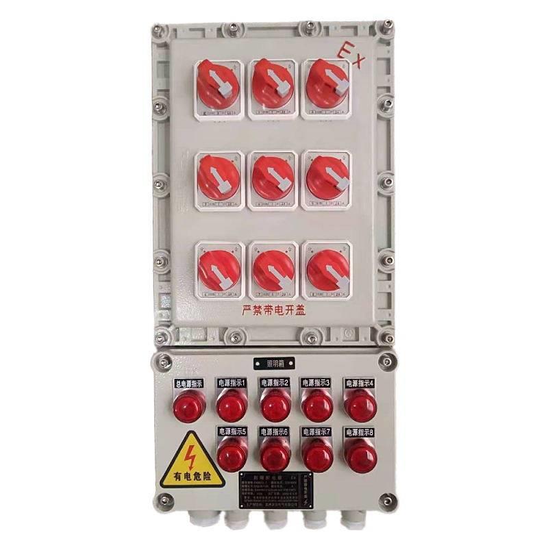 新品防爆检修插销动力电箱柜断路器开关箱控制箱照明X配电箱空箱a