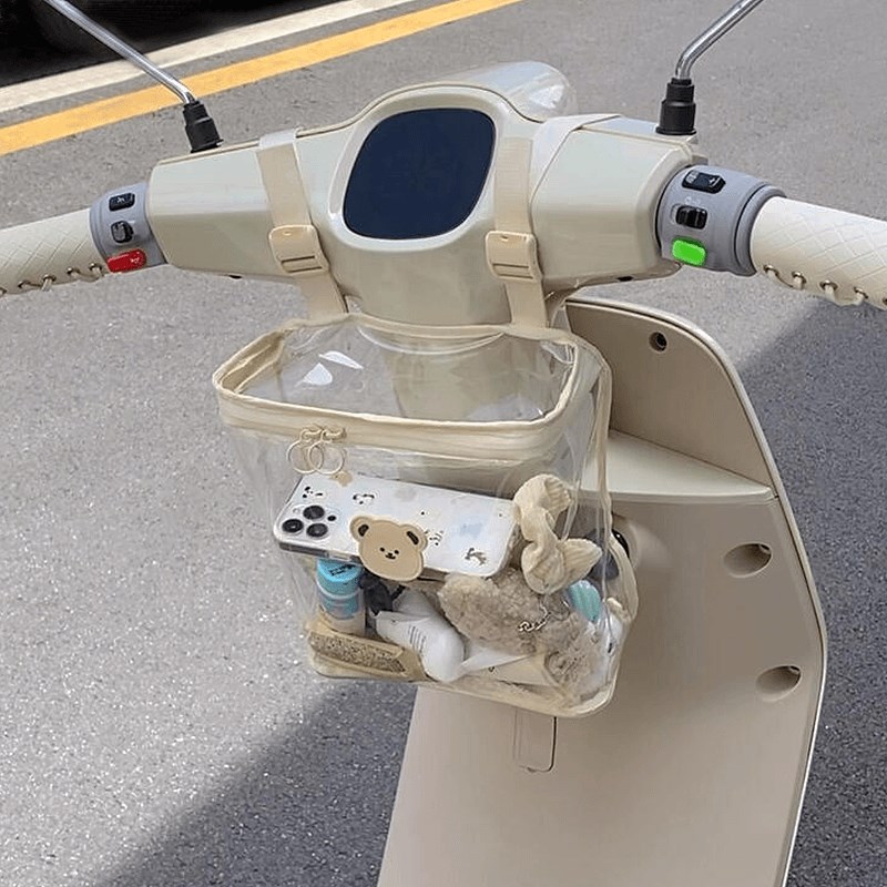 电动车挂包前置物兜防水摩托车自行车四季通用L装饰配件2025年新