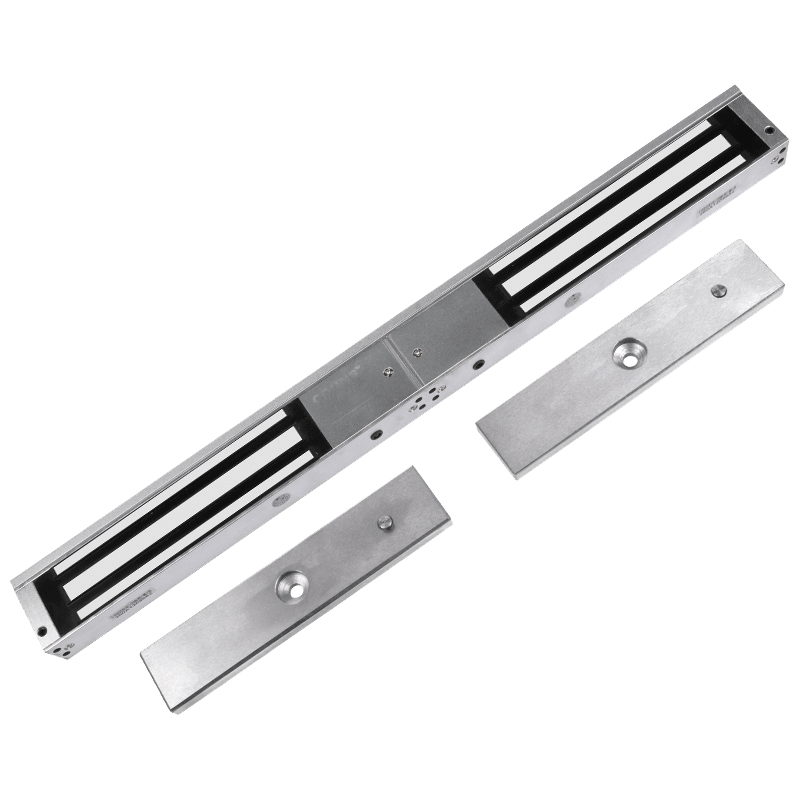 280kg/180kg明装双门磁力锁双门连体电磁锁门禁S锁 楼宇对讲电控