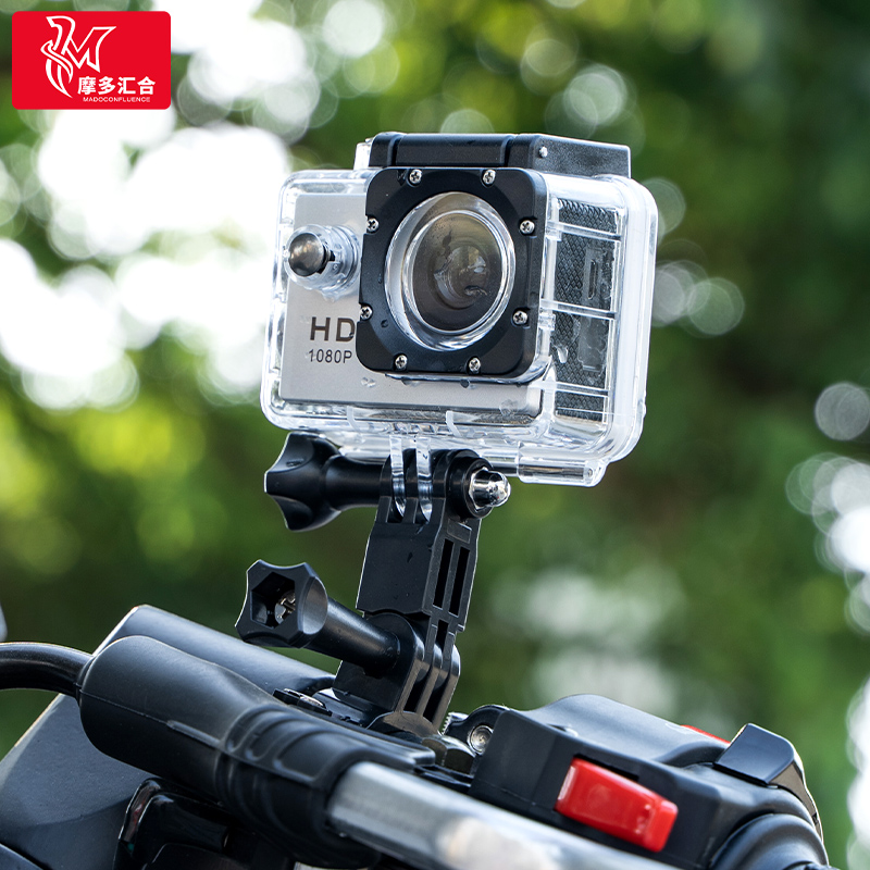 摩托车行车记录仪机车4K高清防水全景录像自行车骑行头盔运动相机