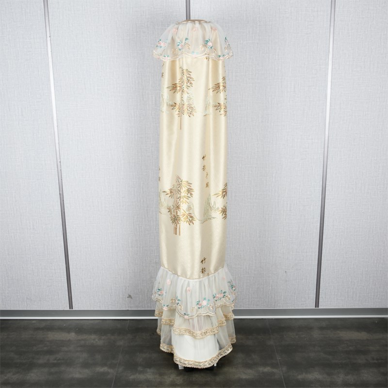 挂烫机防尘罩双杆家用单杆衣架圆柱罩烫熨斗韩版现代中Z式蕾丝布