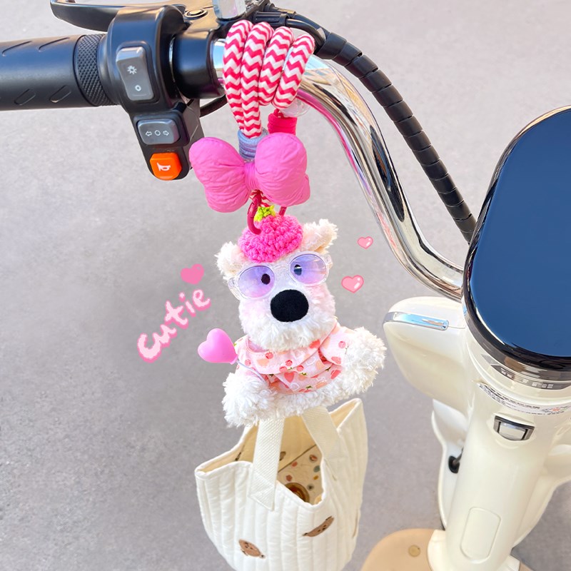 西高地电动车挂钩前置通用电瓶A摩托自行车婴儿车强力承重挂物钩