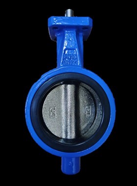 D371X/F-16Q 对夹式衬胶A蝶阀 手柄涡轮 四氟 乙丙橡胶软密封