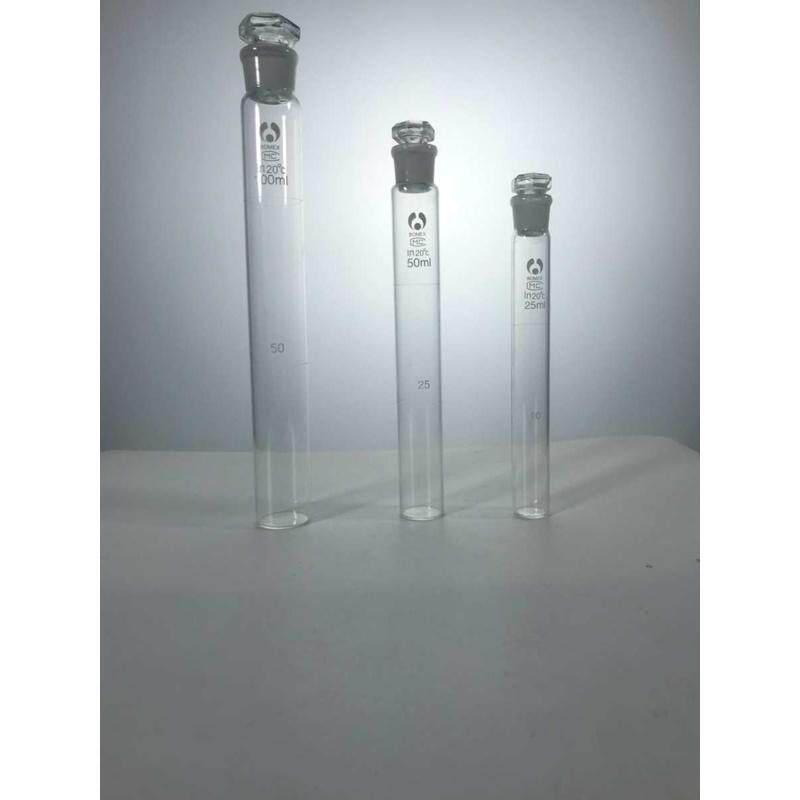 管生化具10ml25ml50ml100ml白色玻璃棕色教学仪器塞比色器玻璃