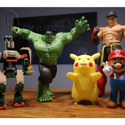 3d打印模型stl文件手办设计数据三维模型漫威动画模型diy打印图纸