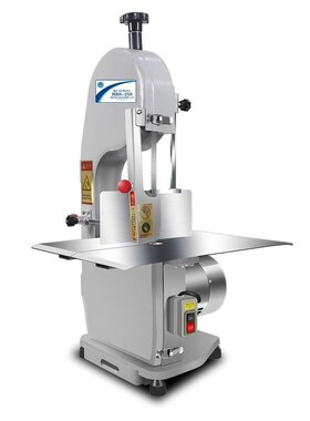 沈阳厚地hbs-250商用电动锯骨机切骨多用小型台式机切牛骨排骨机