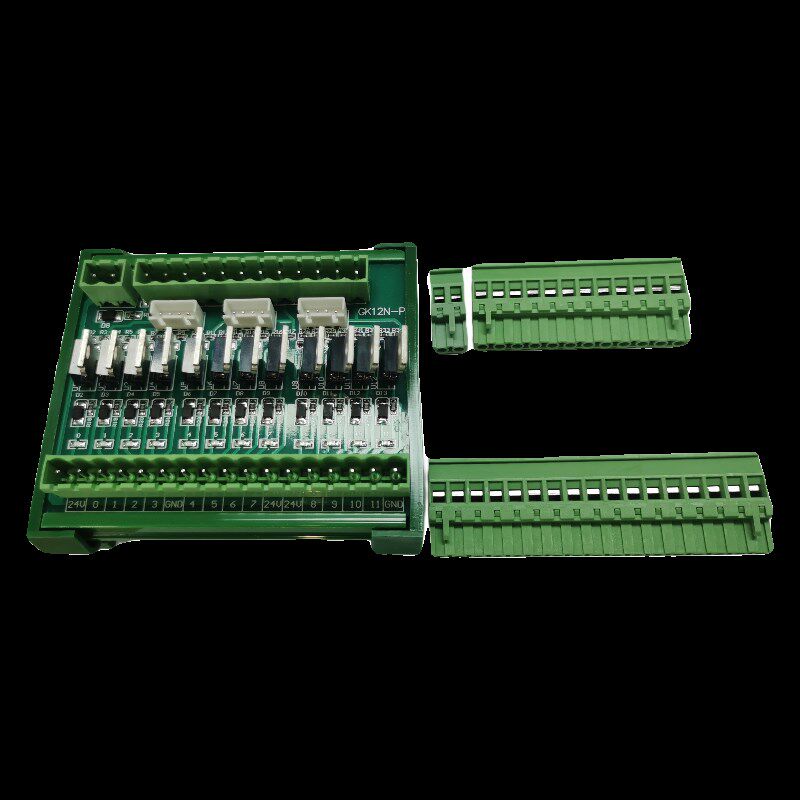 8路PLaC放大板  输出24V功率放大模组 光耦隔离 晶体管板 可控硅