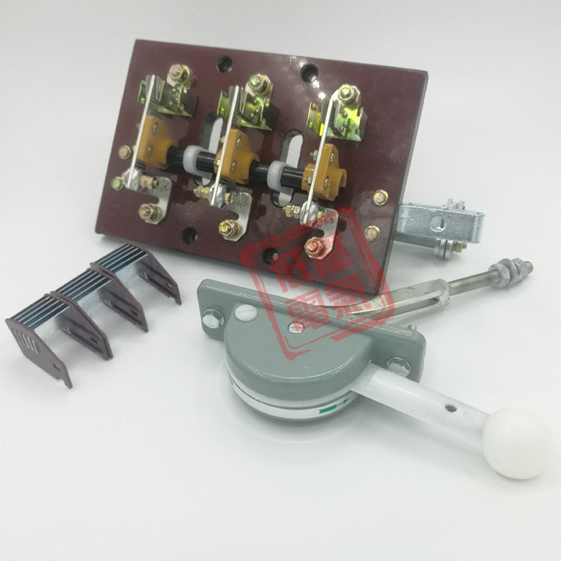 HD12B-200A/31 3P三相三极单投开启式刀开关杠杆隔离刀闸侧面操作