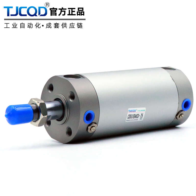 TJCQD天进机械手注塑机引拔迷你气缸CDG1BA20/25/32/40/50/63X75Z