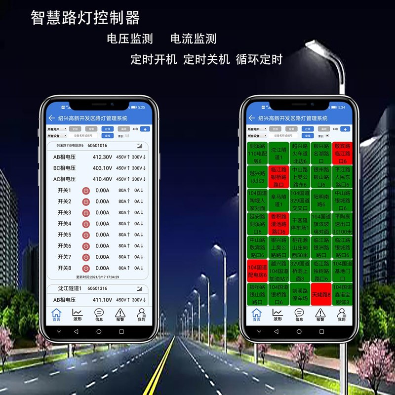 远程控制四路开关 4G无线遥控电机水泵灯系统物联网220V/380V