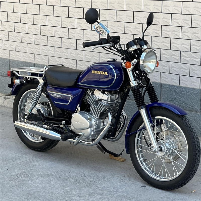 进口本田CB250覆古车燃s油代步TR190街车哈雷巡航太子车二手摩托