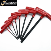 进口内六角扳手 球头T型内六角扳手套装 美国波顿BONDHUS英 公制平