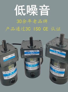 T.W.T-06SGN-20W DC24V直流电机3GN180B 3GN75B减速机东炜庭马达