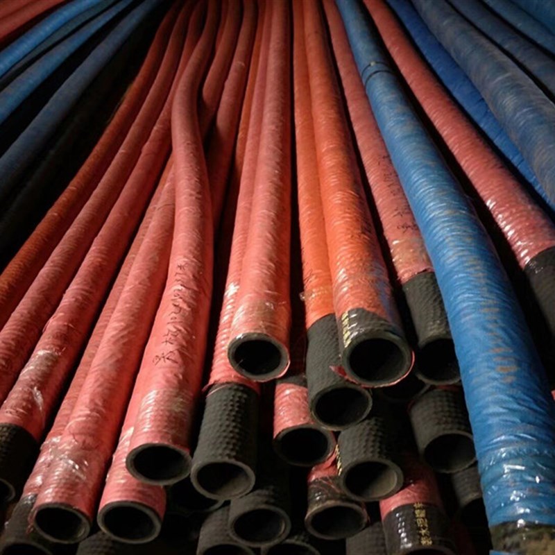 散装水泥罐车配件打灰管卸灰管出灰管硬管钢丝缠绕胶管钢丝打料管