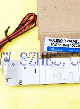 全新  原装 正品  MINDMAN台湾金器电磁阀 MVSY-188M-4E1 DC24V-L
