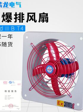 FAG/BFAG300400BFS防爆排风扇工业带桶220V380V消防安检换气扇