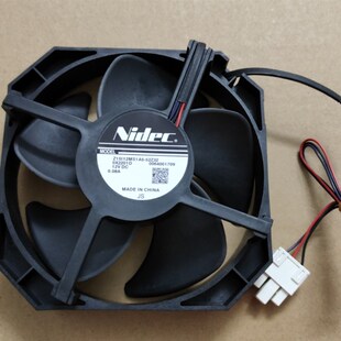 0.08A 12V 冰箱散热风扇红色三叉大头 52Z32 Z15I12MS1A5
