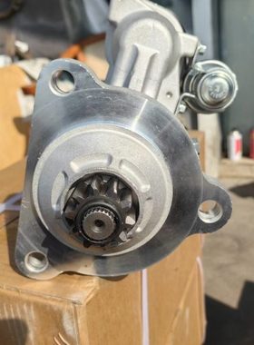 斗山大宇柴油发电机组启动马达65.26201-7067A起动机300516-00075