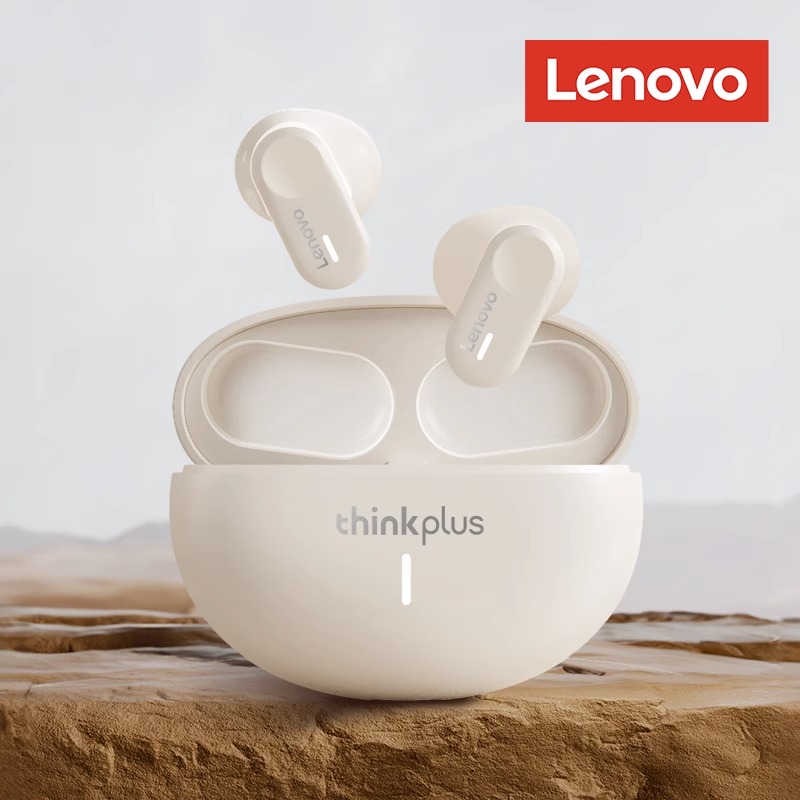 联想无线蓝牙耳机半入耳式高音质运动男女生超长续V航适用苹果华