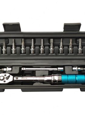 预置式扭力扳手 1/4 2-15Nm自行车维修可调式力矩扳手公斤扳手