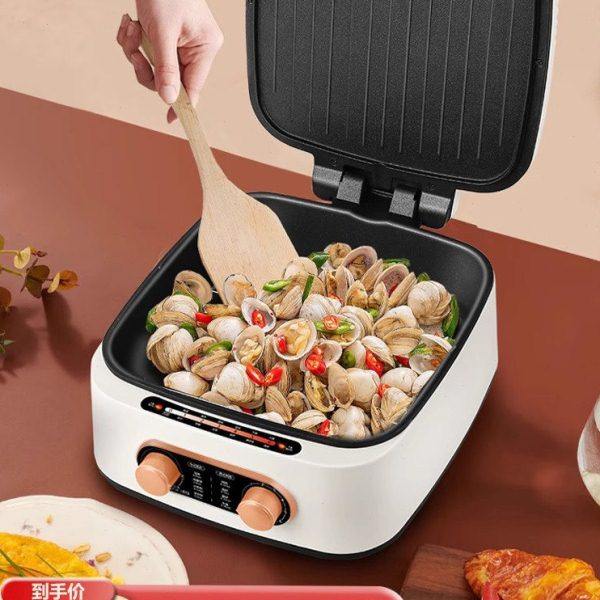 扬子电饼铛家用双面加热薄饼机煎饼机全自动断电新款电煎锅电饼档