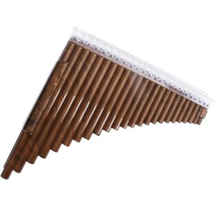 印加黎明低音排箫 48管双排排箫钢琴烤漆排笛 专利低音大排箫