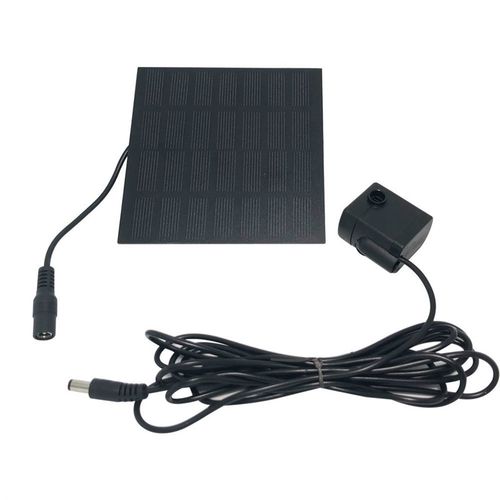 太阳能鱼池水泵荷花喷泉循环潜水泵鱼缸假山池塘抽水泵家用小水泵