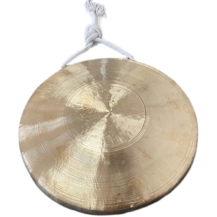 海鸥22公分高中低音手锣专业响铜小铜锣勾锣戏曲铜锣堂锣三句半锣