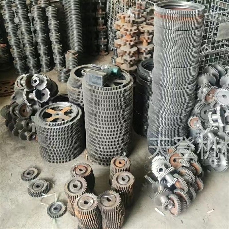 铡草机 切草机大小齿轮 连w体齿轮 各型号铡草机齿轮配件农机配件